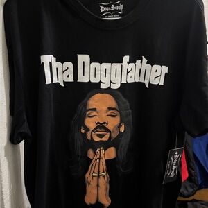 NWT Snoop Dogg - Tha Doggfather graphic Tee